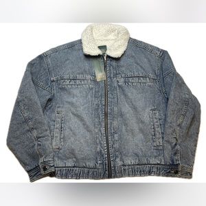 Wild Fable - Woman’s Vintage Inspired Jean Jacket- Fleece Lined - Size XS -NWT